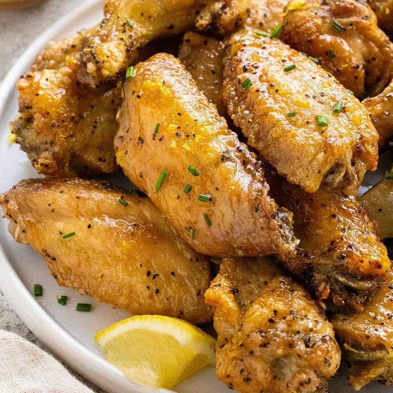 Lemon Pepper Wings Delight