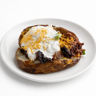 Loaded Potato with Meat