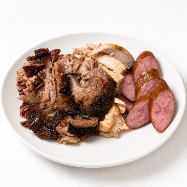 3 Meat Plate.