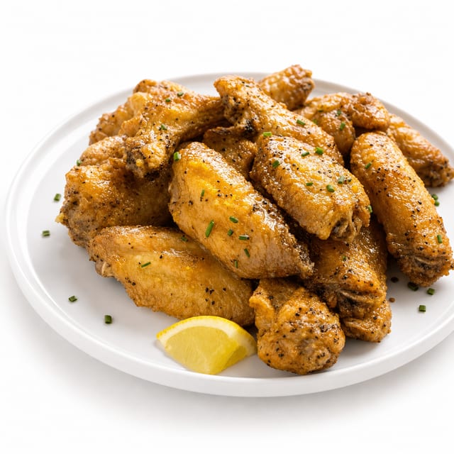 Lemon Pepper Wings.
