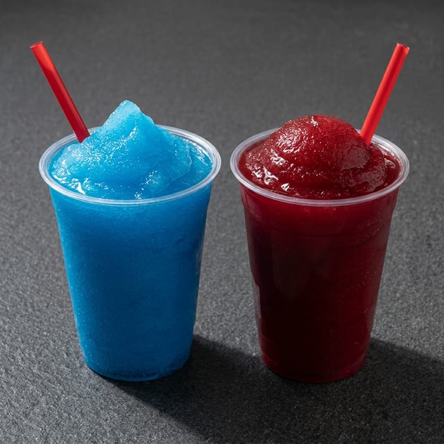 Slushy Fruit Punch.