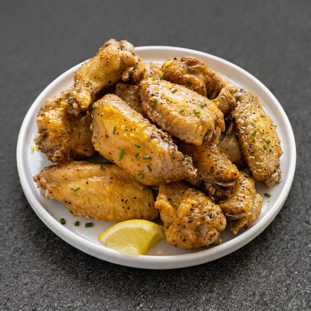 Lemon Pepper Wings.