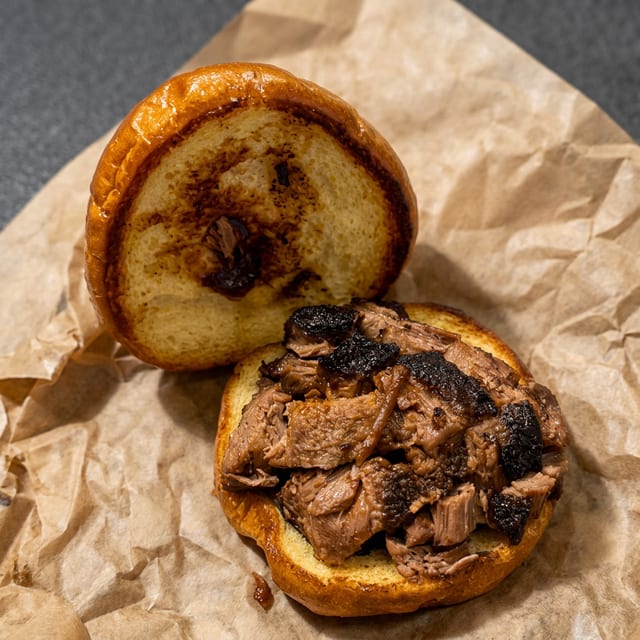 Brisket Sandwich Combo.
